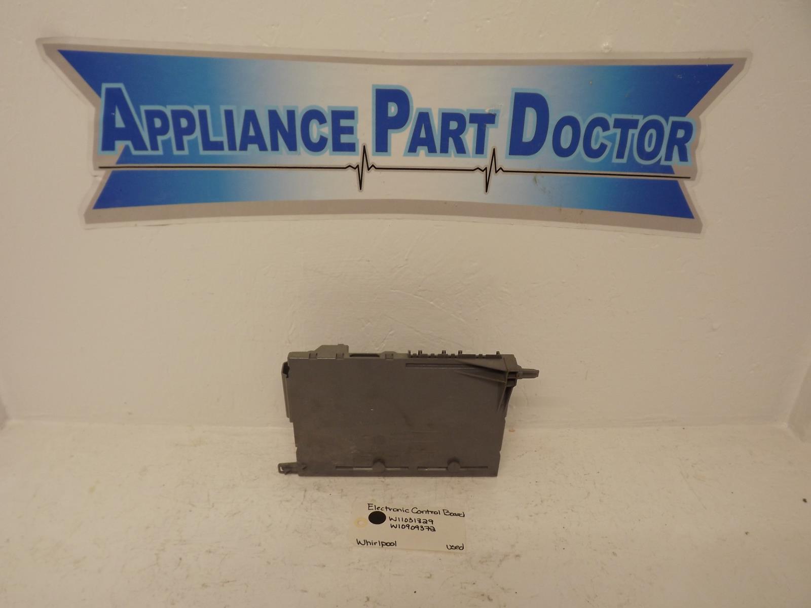 Whirlpool Washer W11031829 W10909372 Electronic Control Board Used Whirlpool Washer W11031829 W10909372 Electronic Control Board Used